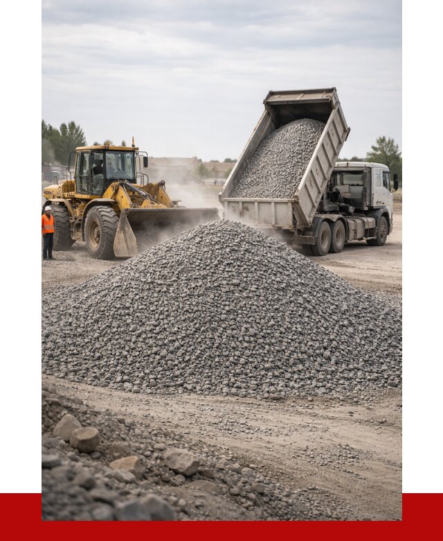 Купить щебень с доставкой в Гагарине от 2601 руб. | ПРОНЕРУДГгр
