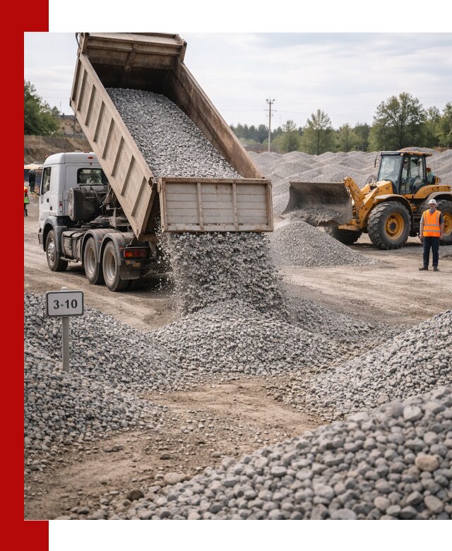 Гранитный щебень фракции 3–10: доставка и продажа в Гагарине