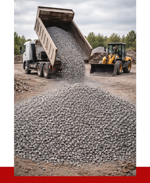 Гранитный щебень фракция 5-10 в Гагарине от 3329 | ПРОНЕРУДГгр