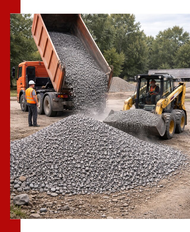 Купить гранитный щебень фракции 5–10 в Гагарине с доставкой