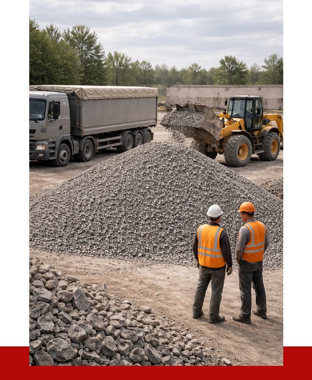 Гранитный щебень фракция 5-20 в Гагарине от 4370 руб | ПРОНЕРУДГгр