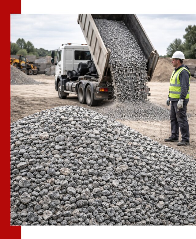 Доставка и продажа гранитного щебня фракции 5-20 в Гагарине