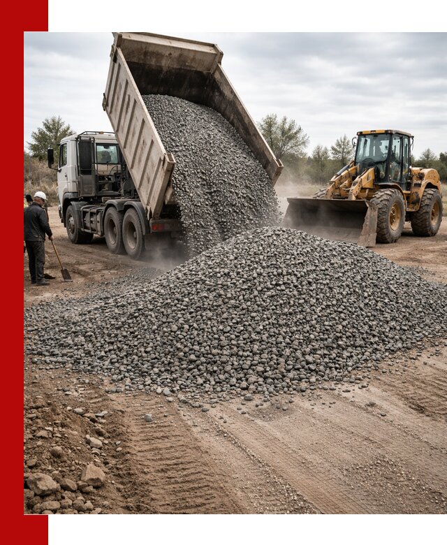 Гранитный щебень фракция 10-20 с доставкой в Гагарине