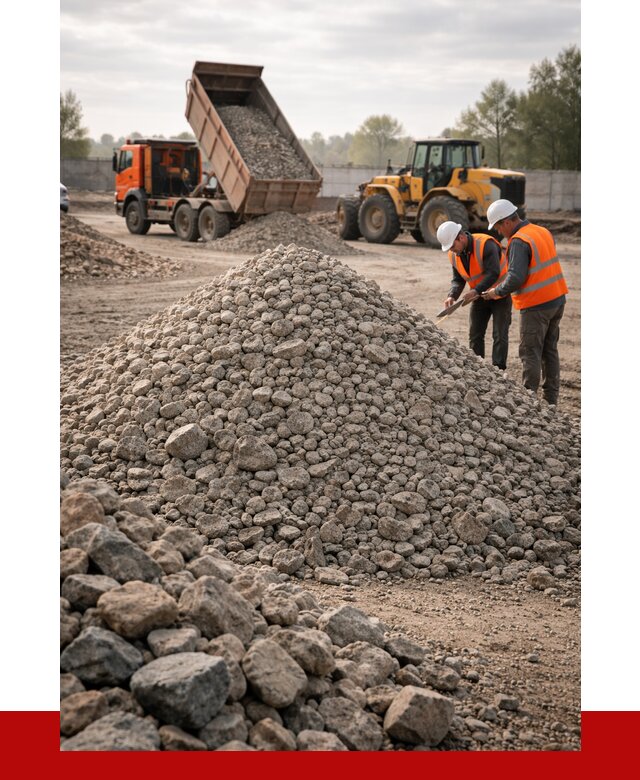 Гранитный щебень фракция 40-70 в Гагарине от 2601 руб ПРОНЕРУДГгр