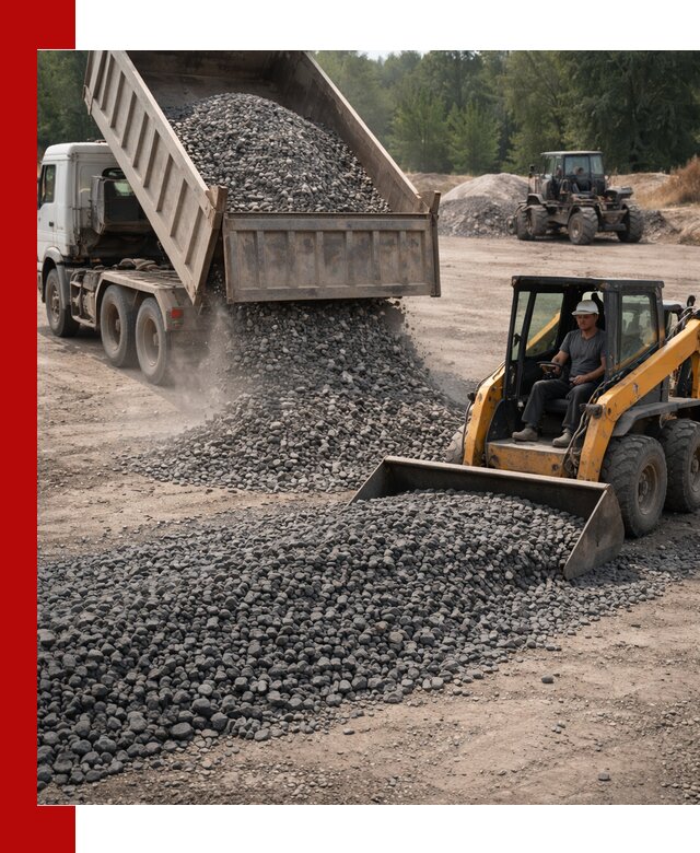 Гранитный щебень фракция 40-70 с доставкой в Гагарине