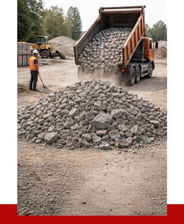 Гранитный щебень фракция 70-150 в Гагарине от 1717 | ПРОНЕРУДГгр