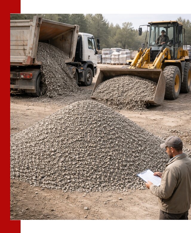 Гравийный щебень фракция 5–10 с доставкой в Гагарине