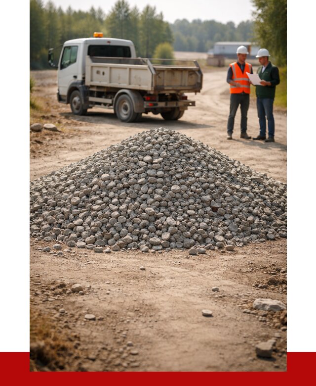 Гравийный щебень фракция 20-40 в Гагарине от 1248 р. | ПРОНЕРУДГгр