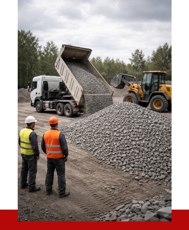 Гравийный щебень фракция 40-70 в Гагарине от 9884р | ПРОНЕРУДГгр