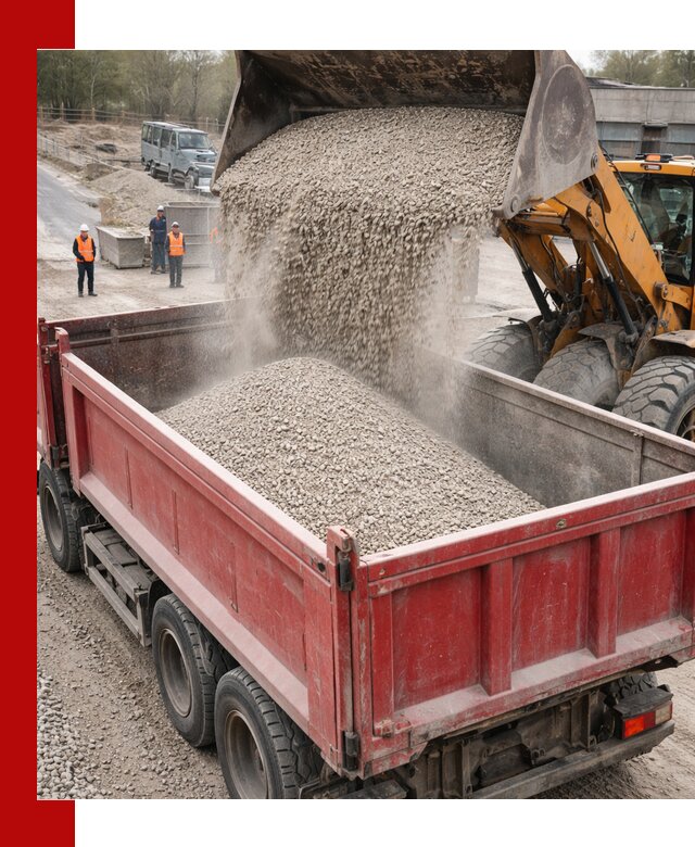 Купить известняковый щебень фракции 0-5 с доставкой в Гагарине