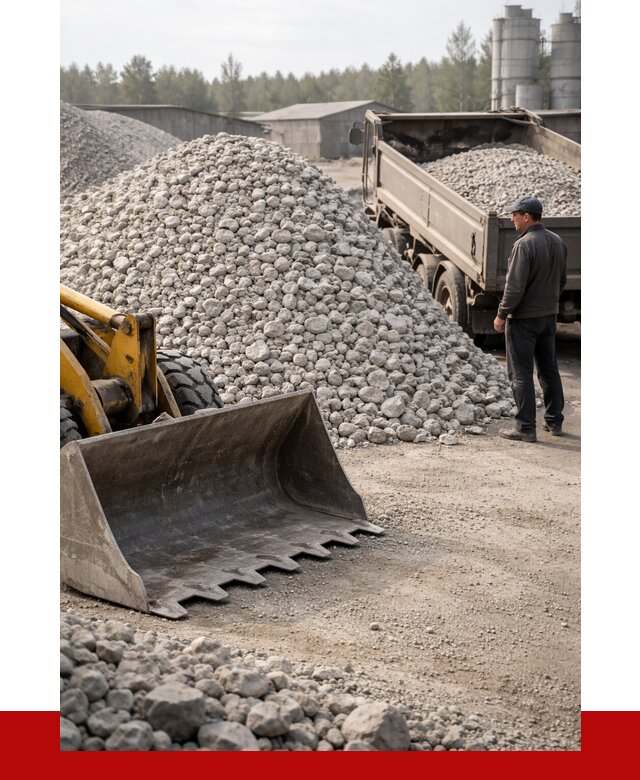 Известняковый щебень фракция 40-70 в Гагарине от 4370 р. | ПРОНЕРУДГгр