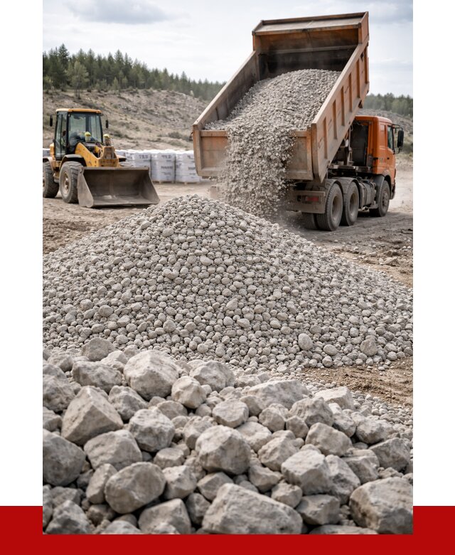 Доломитовый щебень фр. 20-40 в Гагарине от 4370 р. | ПРОНЕРУДГгр