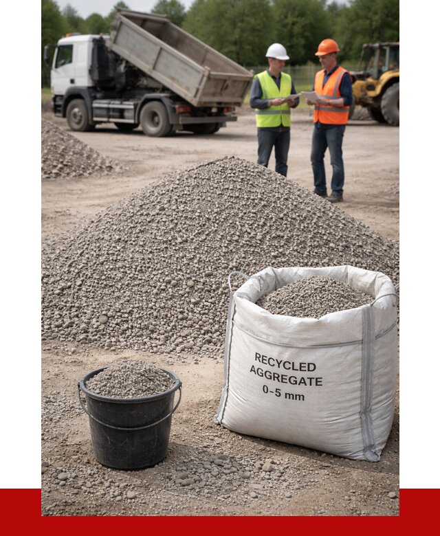 Вторичный щебень фракция 0-5 в Гагарине от 1665 р. ПРОНЕРУДГгр