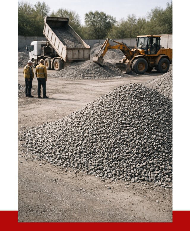 Вторичный щебень фр. 5-20 в Гагарине от 1665 р. - ПРОНЕРУДГгр
