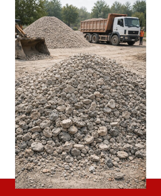 Вторичный щебень фракция 20-40 в Гагарине от 2289 р ПРОНЕРУДГгр