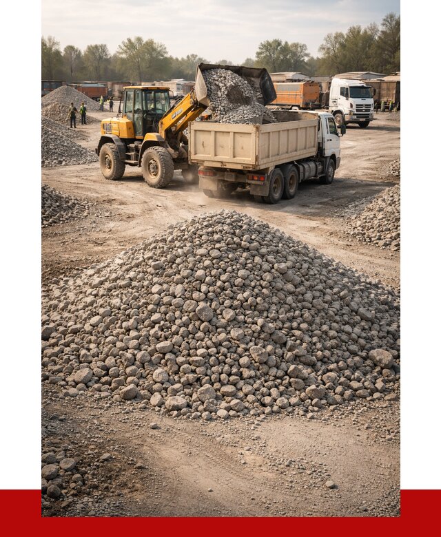 Вторичный щебень фракция 40-70 в Гагарине от 1810 р, ПРОНЕРУДГгр