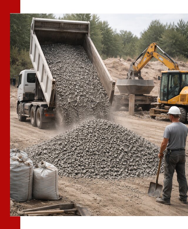 Доставка и продажа бетонного щебня в Гагарине