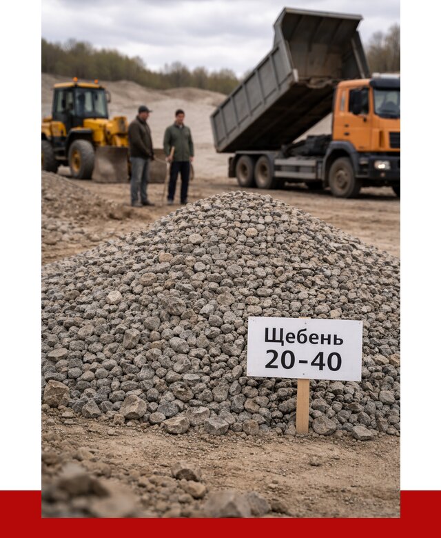 Бетонный щебень фракция 20-40 в Гагарине от 2549 р. | ПРОНЕРУДГгр