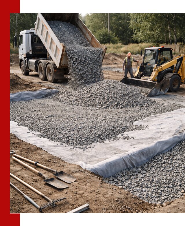 Щебень для фундамента с доставкой в Гагарине