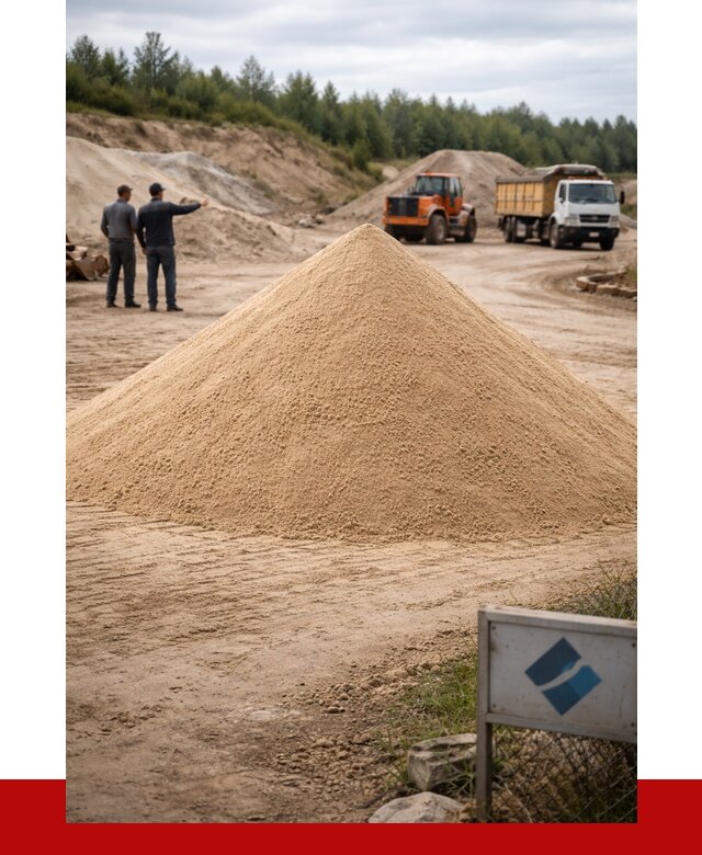 Карьерный песок навалом в Гагарине от 1873 р. | ПРОНЕРУДГгр