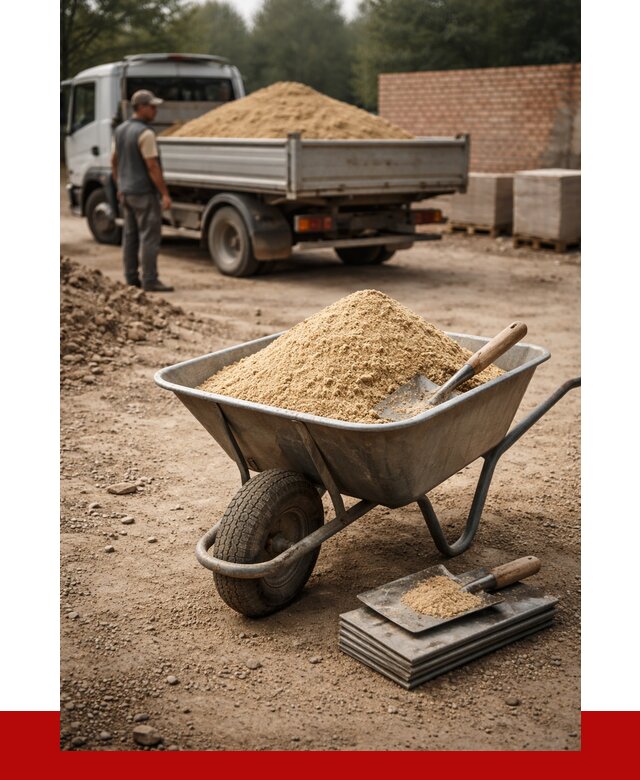 Песок для кладки в Гагарине с доставкой от 2289 р. | ПРОНЕРУДГгр