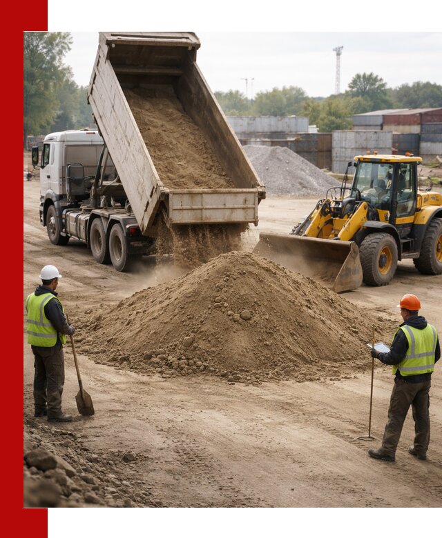 Доставка и продажа пескогрунта оптом и в розницу в Гагарине