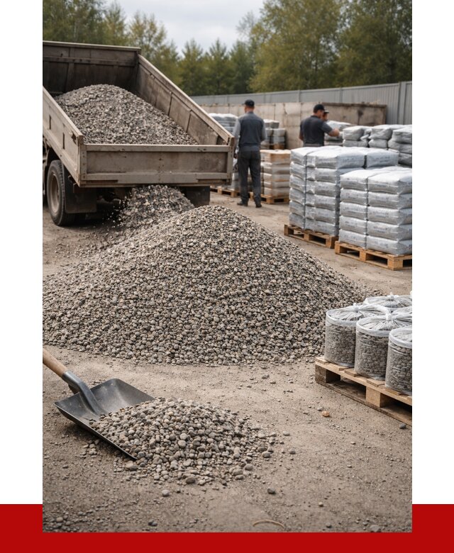 Гравий фракция 5-20 в Гагарине купить от 2393 р. ПРОНЕРУДГгр