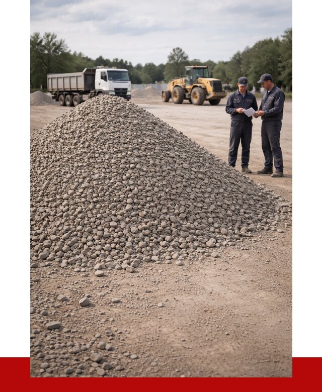 Купить гравий фракция 40-70 в Гагарине от 1248 р. | ПРОНЕРУДГгр