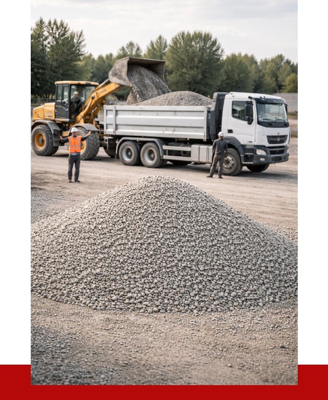 Купить мытый гравий в Гагарине от 3641 р, доставка ПРОНЕРУДГгр