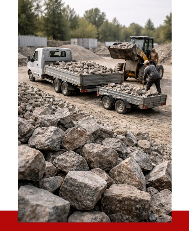 Купить бутовый камень гранитный в Гагарине от 2913 р. | ПРОНЕРУДГгр