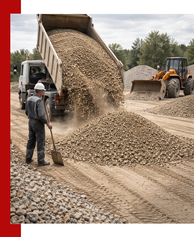 Доставка щпс С3 в Гагарине самосвалами и бортовыми грузовиками
