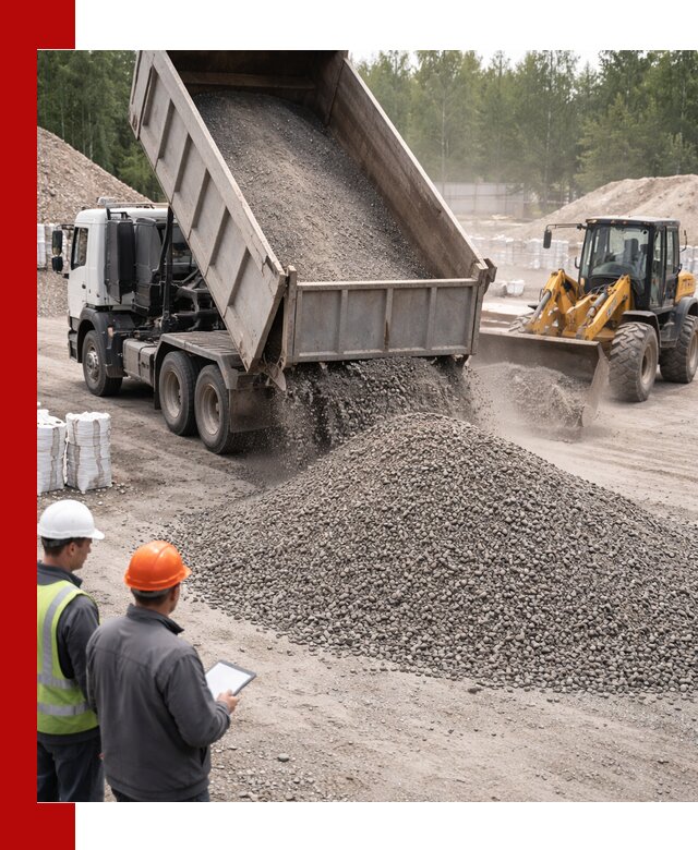 Доставка и продажа гранитного отсева 0-10 в Гагарине