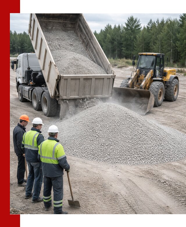 Известняковый отсев 0-5 доставка в Гагарине быстро и выгодно