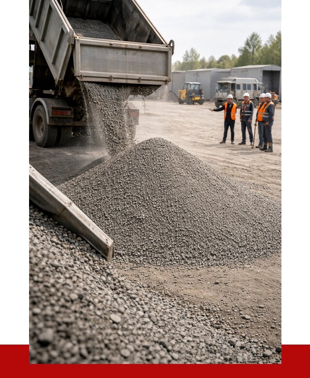 Гравийный отсев 0-5 в Гагарине от 1248 р. с доставкой | ПРОНЕРУДГгр
