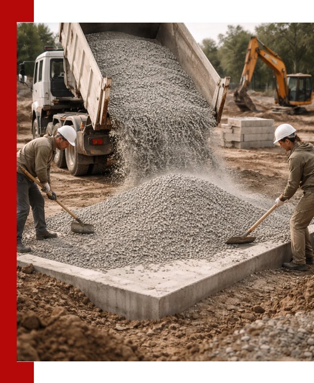 Доставка и продажа отсева для бетона в Гагарине