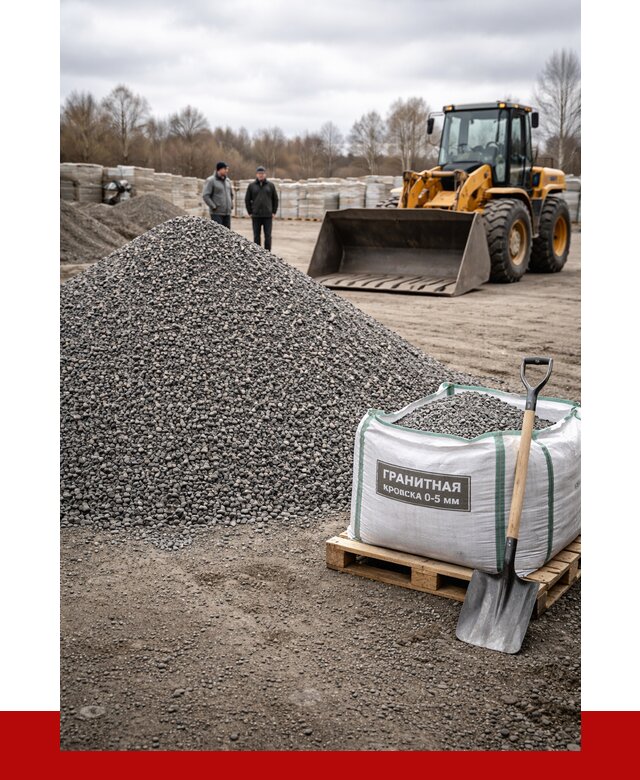 Купить гранитную крошку в Гагарине от 4994 р. с доставкой | ПРОНЕРУДГгр