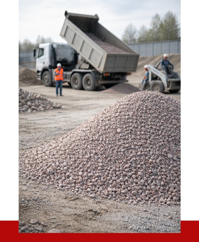 Крошка розовый гранит в Гагарине с доставкой от 4786 р. | ПРОНЕРУДГгр