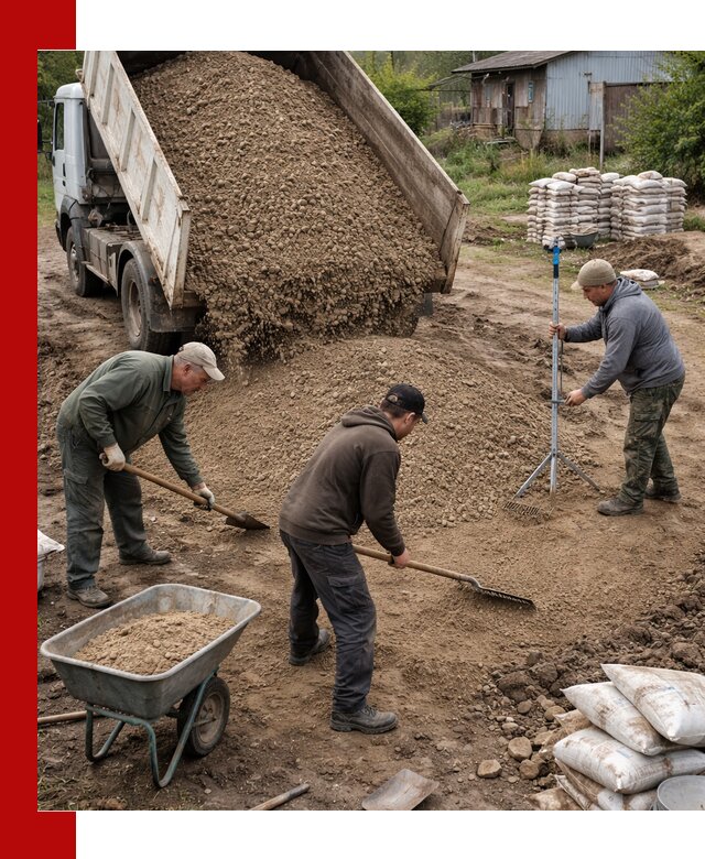 Керамзитовый песок с доставкой в Гагарине оптом и в розницу