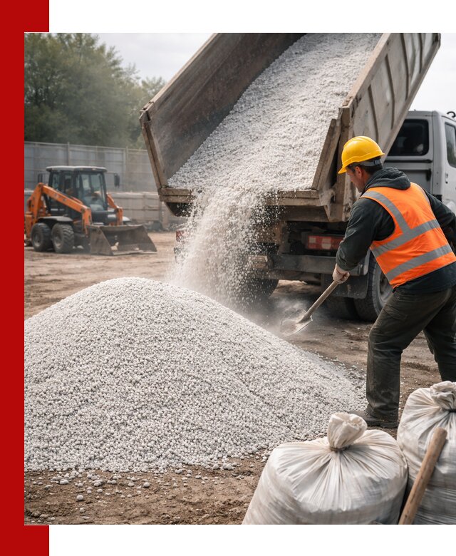 Доставка перлита вспученного в Гагарине оптом и в розницу