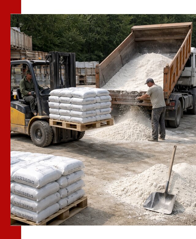 Доставка строительной извести оптом и в розницу в Гагарине