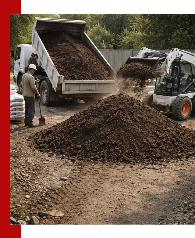 Доставка растительного грунта в Гагарине от производителя оптом и в розницу