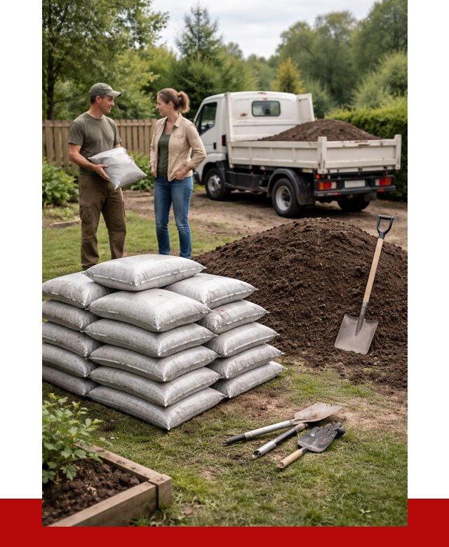 Садовая земля в Гагарине от 1248 р. с доставкой оптом | ПРОНЕРУДГгр