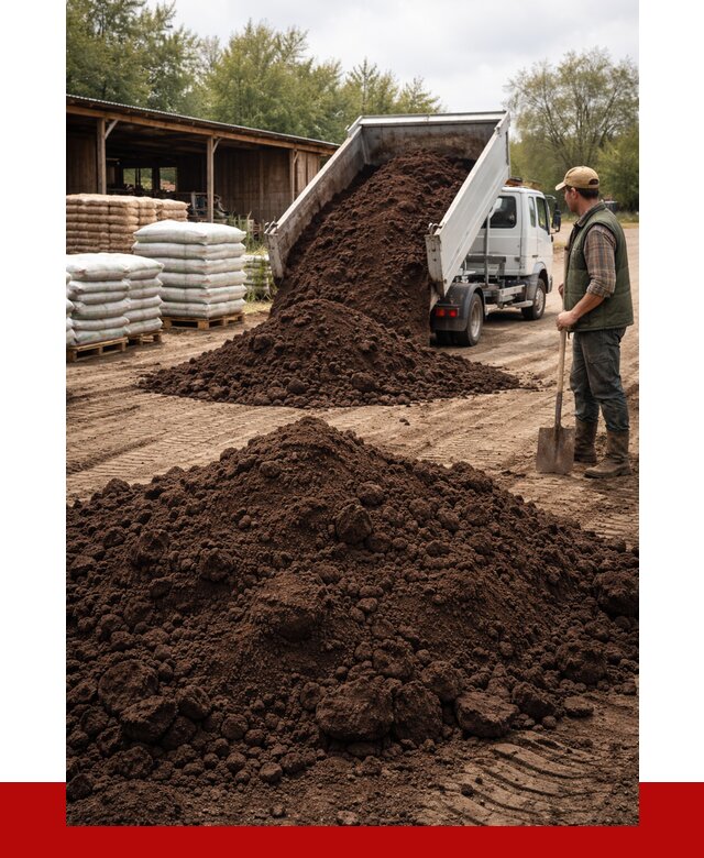 Купить торф с доставкой в Гагарине от 4370 р. за куб | ПРОНЕРУДГгр