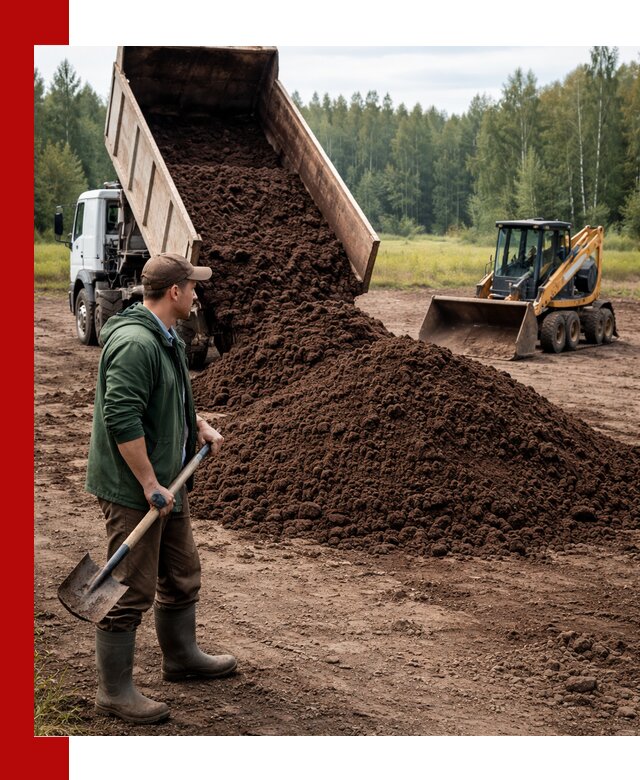 Купить верховой торф с доставкой в Гагарине для садоводства и растений