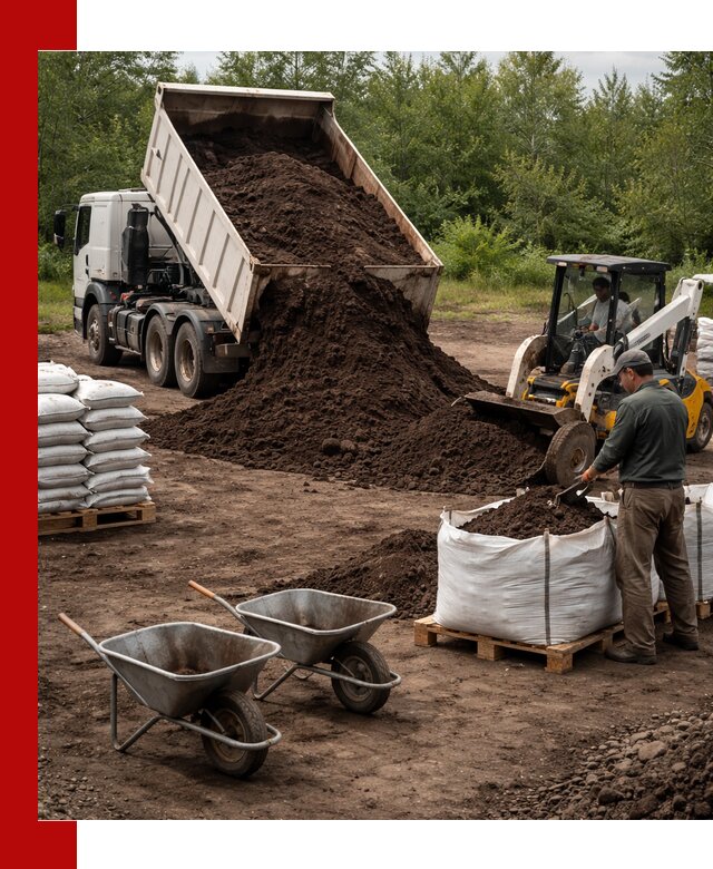 Доставка и продажа торфогрунта в Гагарине оптом и в розницу