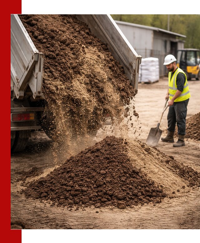 Доставка торфо-песчаной смеси в Гагарине для строительства и озеленения