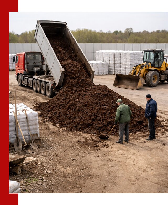Доставка торфяных смесей оптом и в розницу в Гагарине