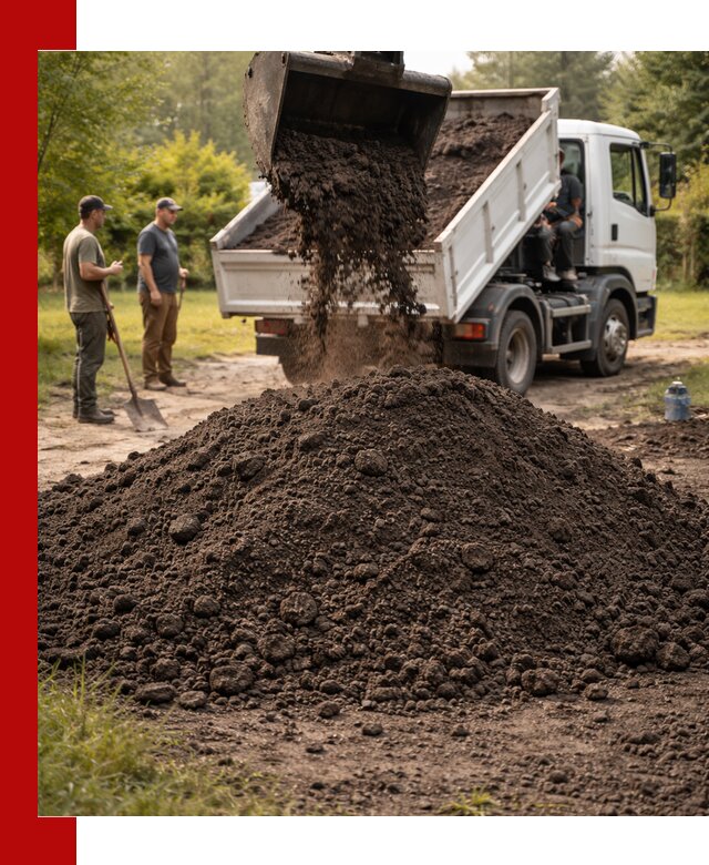 Доставка и продажа чернозема в Гагарине оптом и в розницу