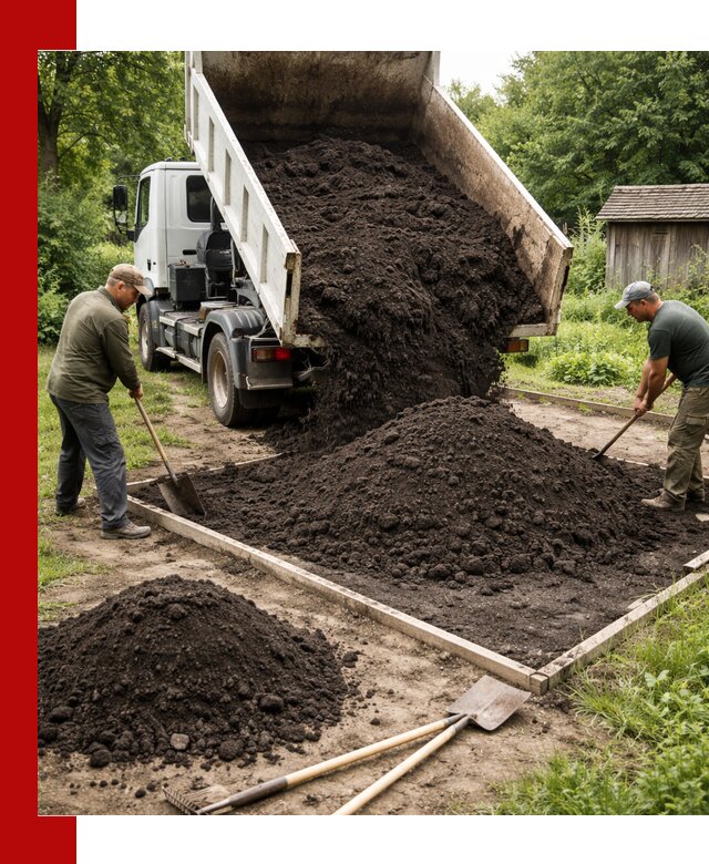 Купить чистый чернозем для огорода с доставкой в Гагарине