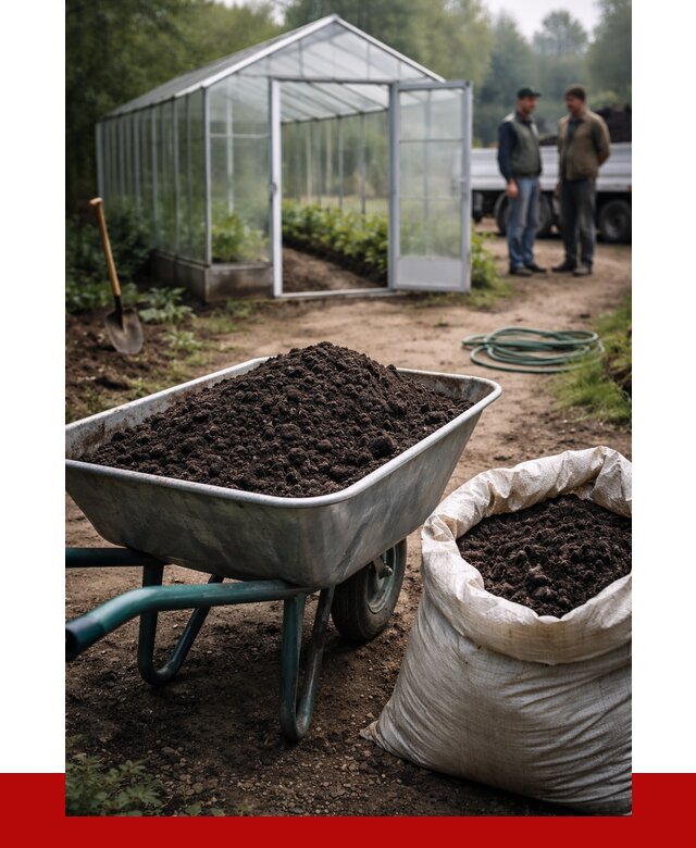 Чернозем для теплицы в Гагарине с доставкой от 1561 р. | ПРОНЕРУДГгр